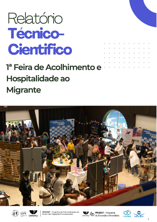 Relatório Técnico-científico – 1ª Feira de Acolhimento e Hospitalidade ao migrante UNIVALI.png